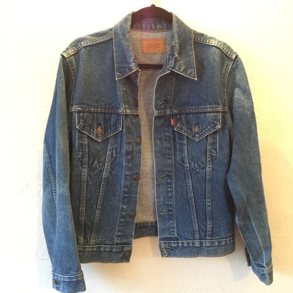VINTAGE LEVI'S 1970's Denim Jacket sz 40